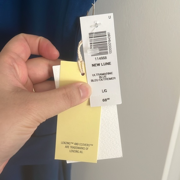 NWT Wilfred New Lune Saturn Dress - Blue (L) - Picture 7 of 8